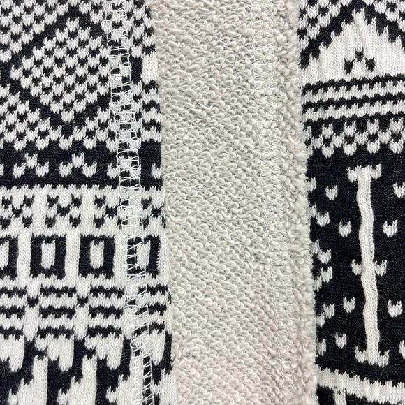 NEW | CHIP & PEPPER beige & black lightweight long sleeve swing top - SZ XS - Picture 2 of 8